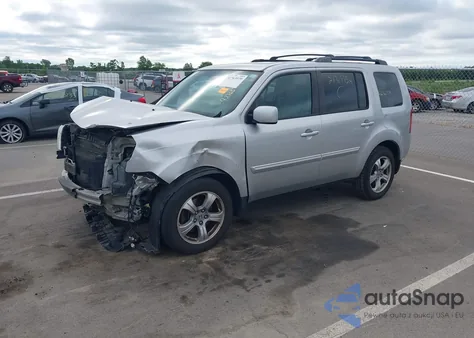 2013 Honda Pilot Ex-L from USA, damaged, VIN 5FNYF4H57DB057764